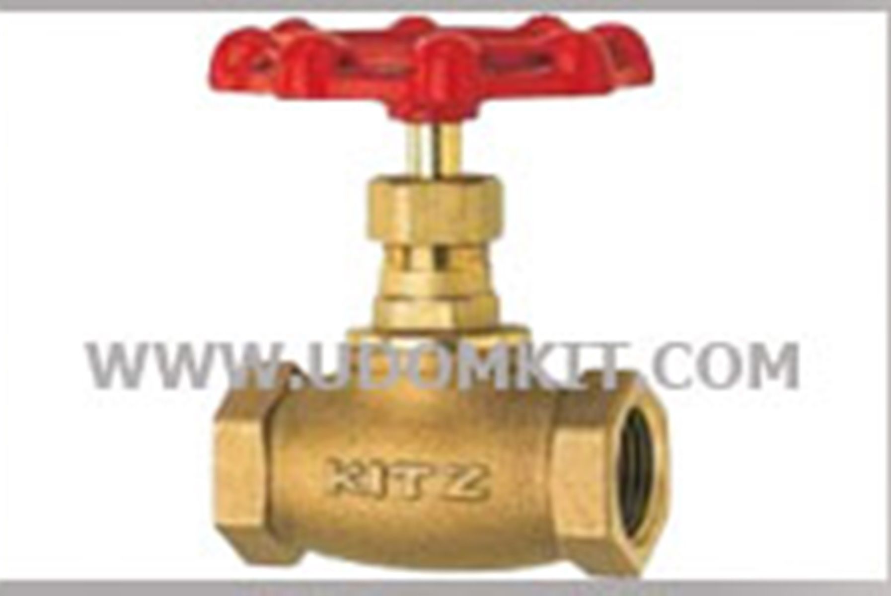 โกล๊บวาล์วทองเหลือง คิทซ์ Bronze Brass Globe Valve KITZ ใช้เปิด ปิด แก๊ส , สตีม